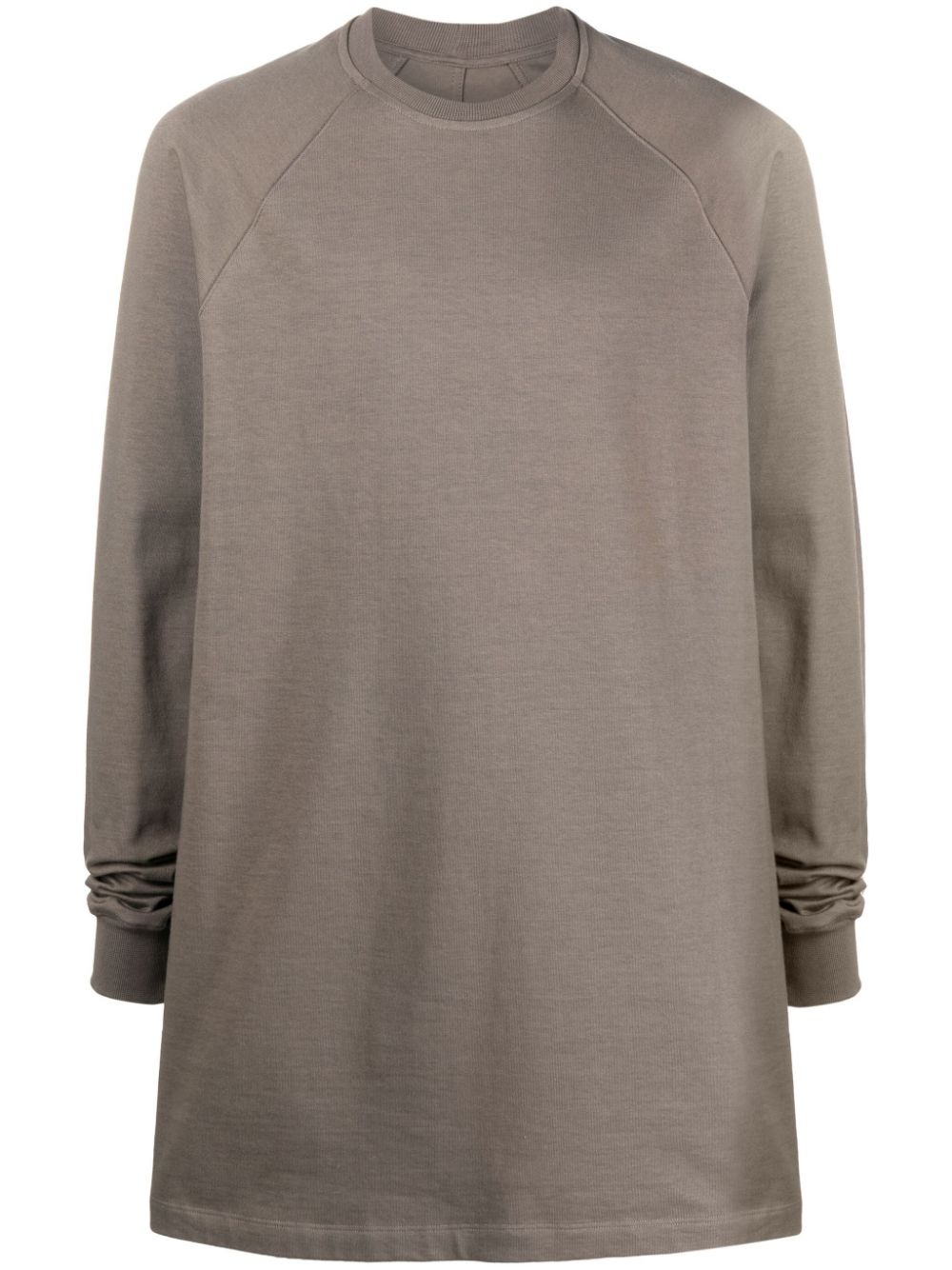 long-sleeve cotton sweatshirt - 1