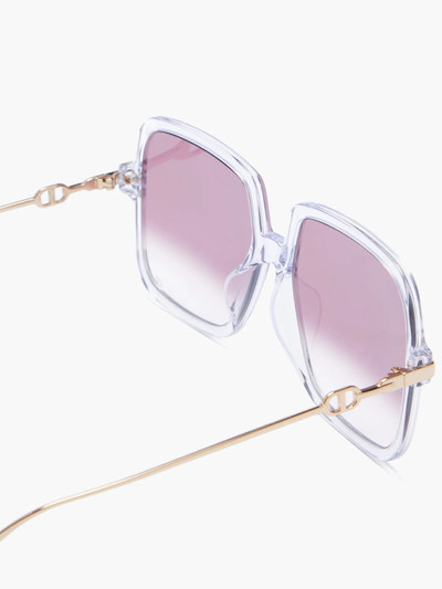 Dior DiorLink1 square acetate sunglasses outlook