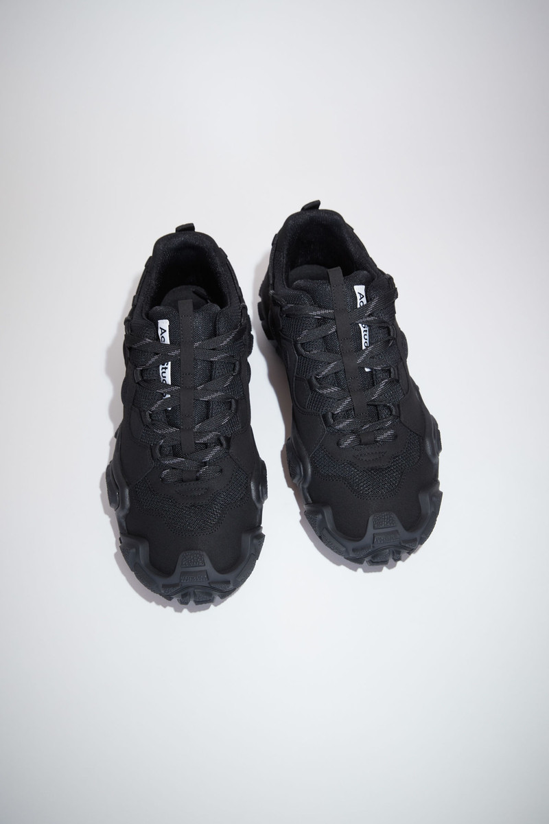 Chunky sneakers - Black/black 2