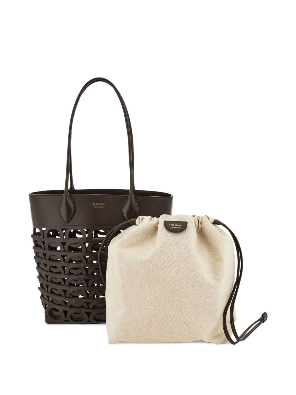 small Gancini tote bag - 7