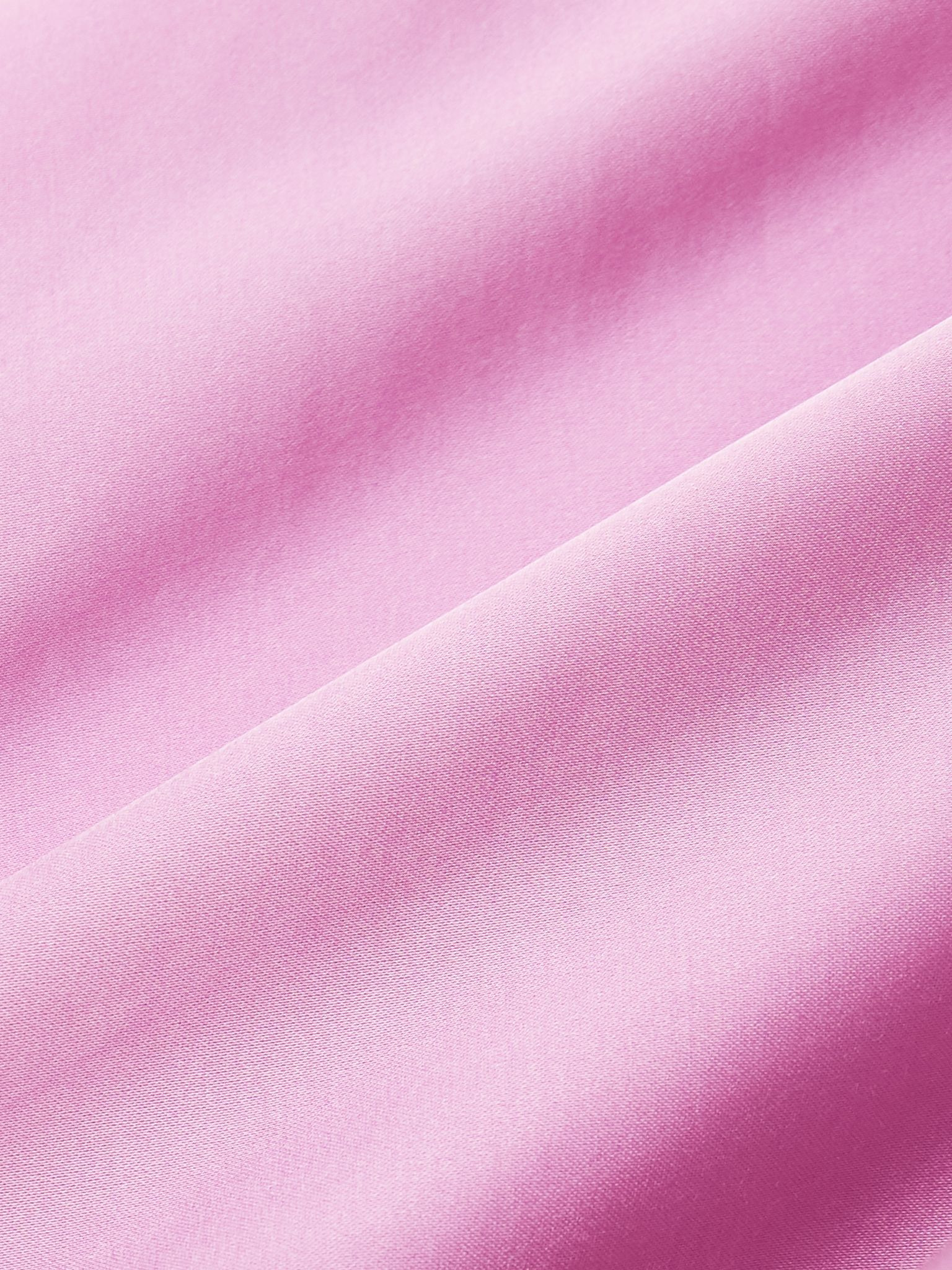 Gathered draped stretch-satin mini dress Pink - 4