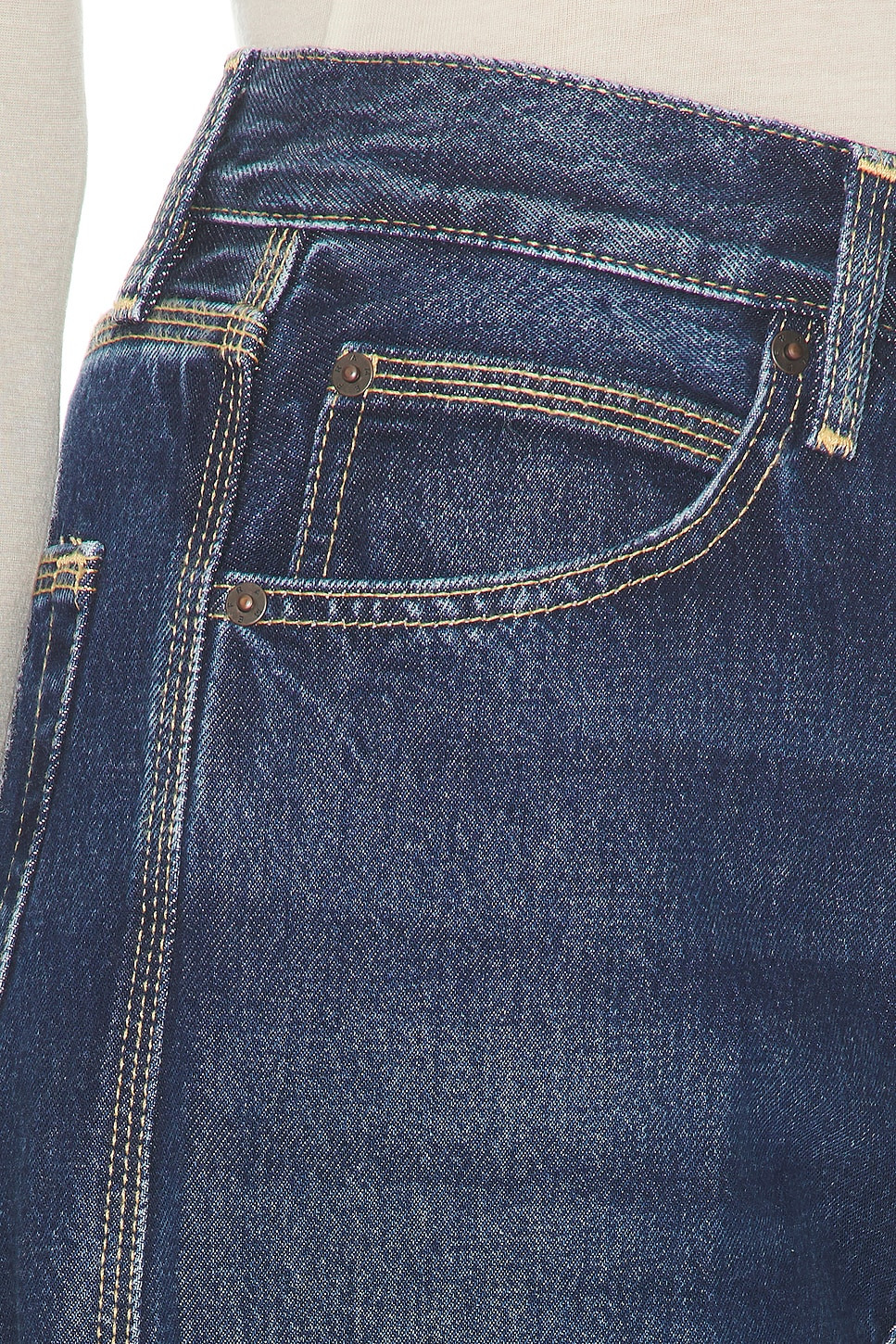 The Cuffed Wide Jeans - 6
