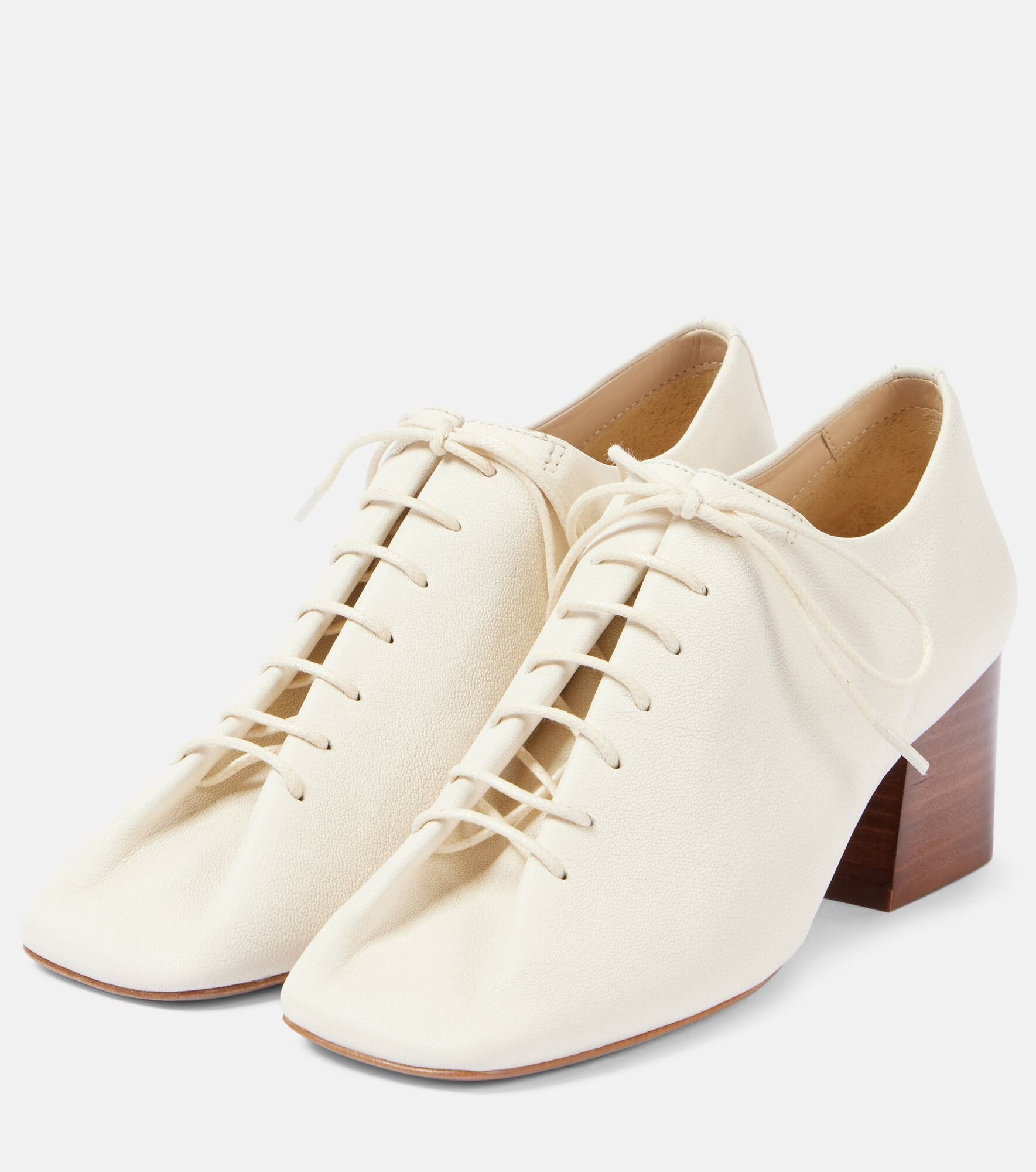 Souris 55 leather derby shoes - 5
