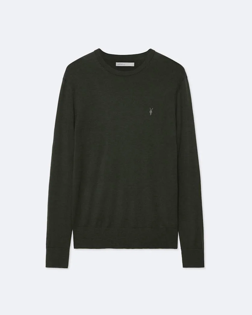 MODE MERINO WOOL RAMSKULL SWEATER - 1