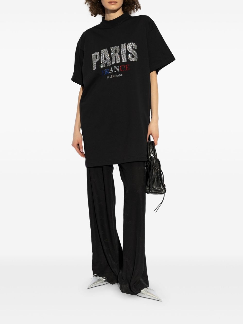 logo-studded T-shirt - 2