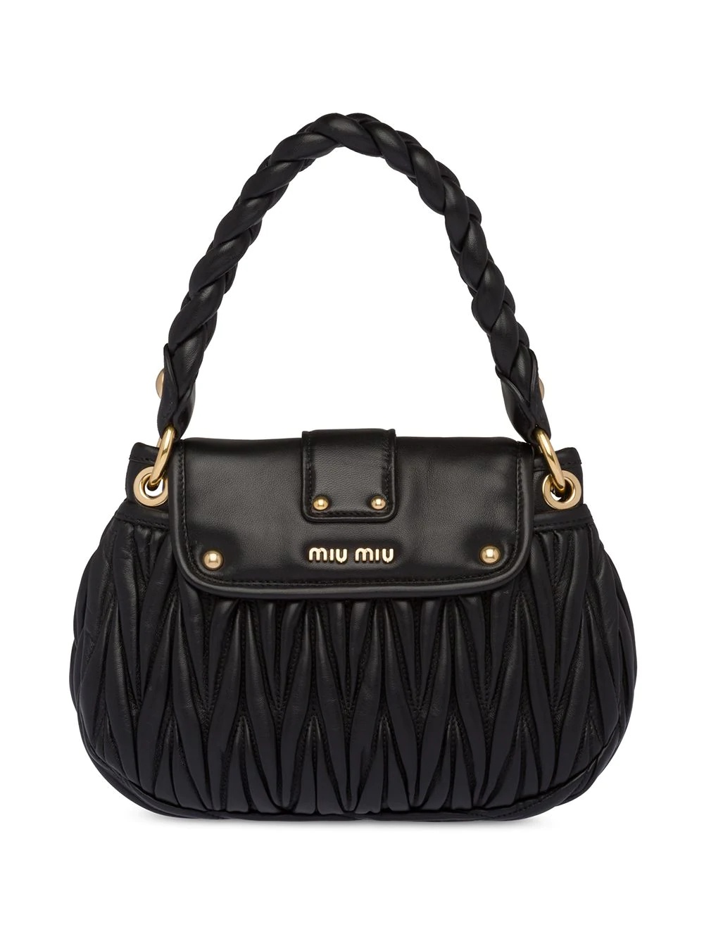 Matelassé leather mini bag - 3