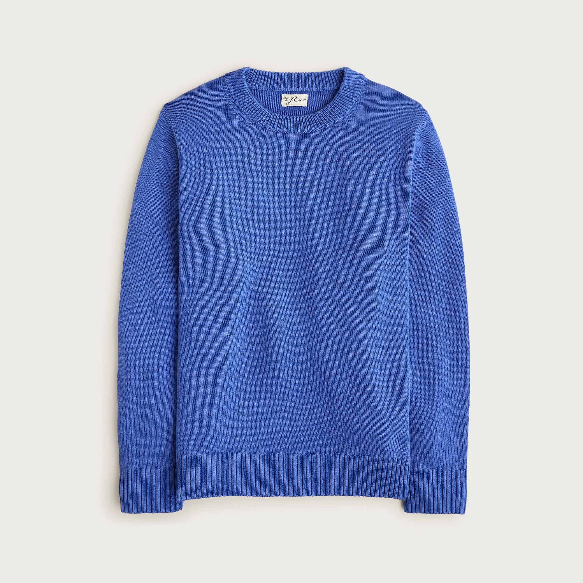 Heritage cotton crewneck sweater - 1