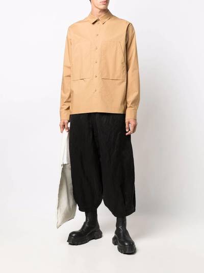 Toogood drop-crotch cropped trousers outlook
