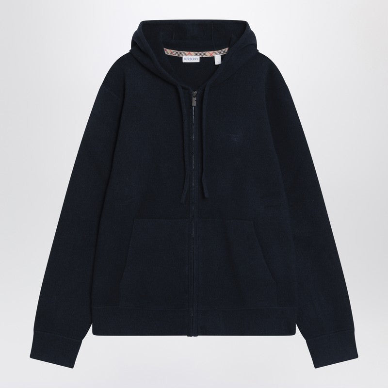 Burberry Navy Blue Zip-Up Cardigan Men - 1