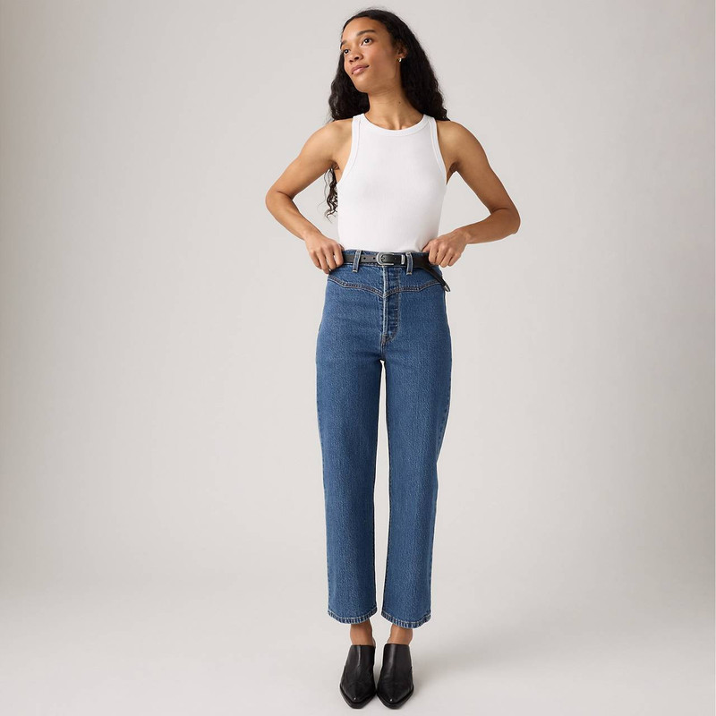 Levi's RIBCAGE WESTERN YOKE WOMEN'S JEANS outlook