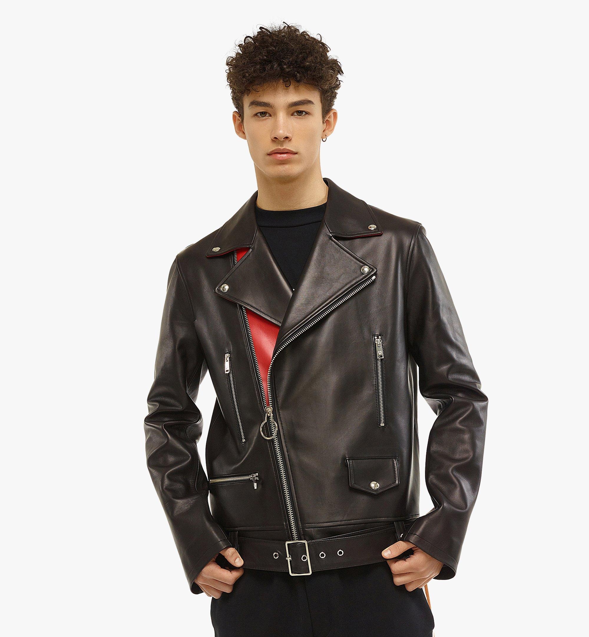 Rider Jacket in Lamb Nappa Leather - 4
