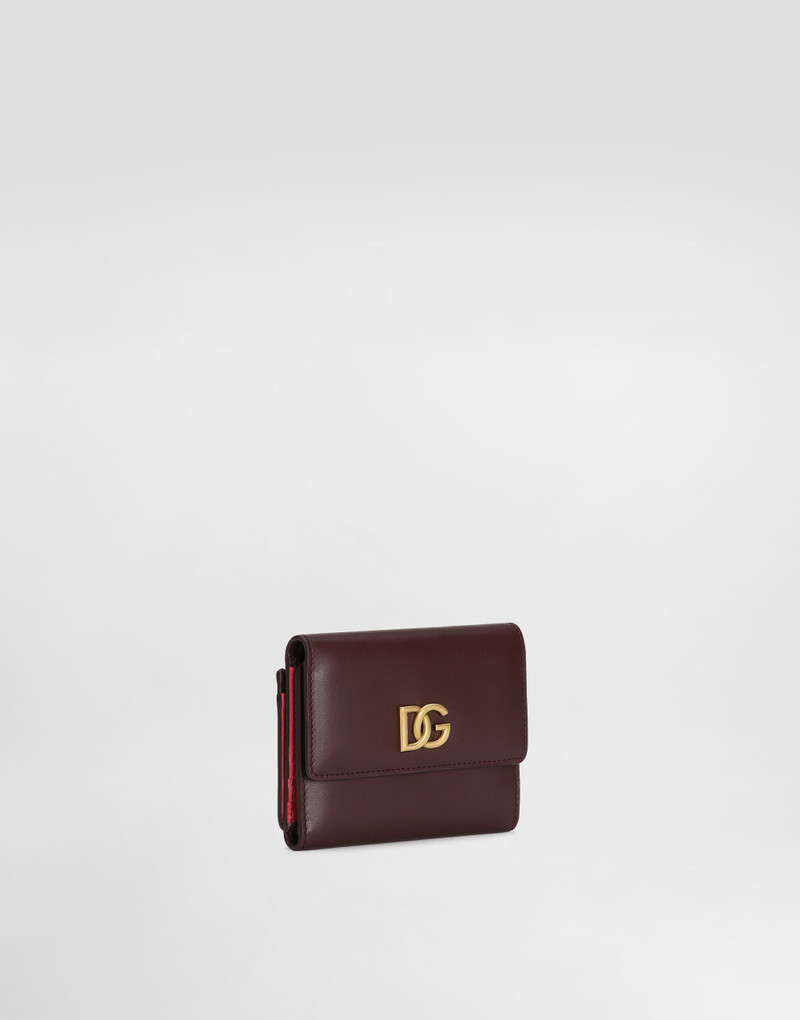 Dolce & Gabbana Calfskin wallet with DG logo outlook