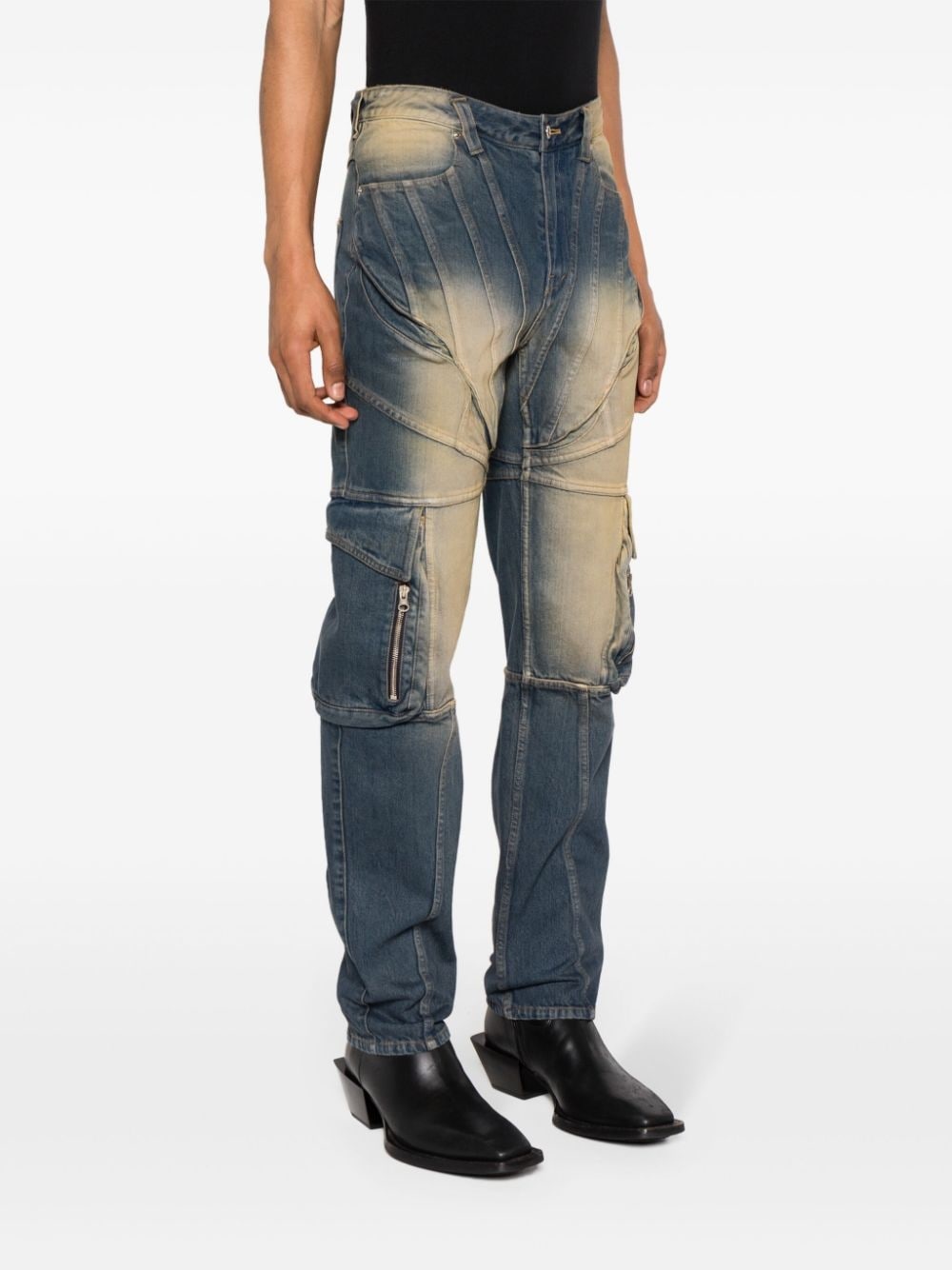 Corset cargo jeans - 3