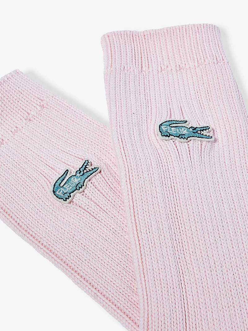 LACOSTE le FLEUR* x Lacoste logo-embroidered stretch-cotton blend socks outlook
