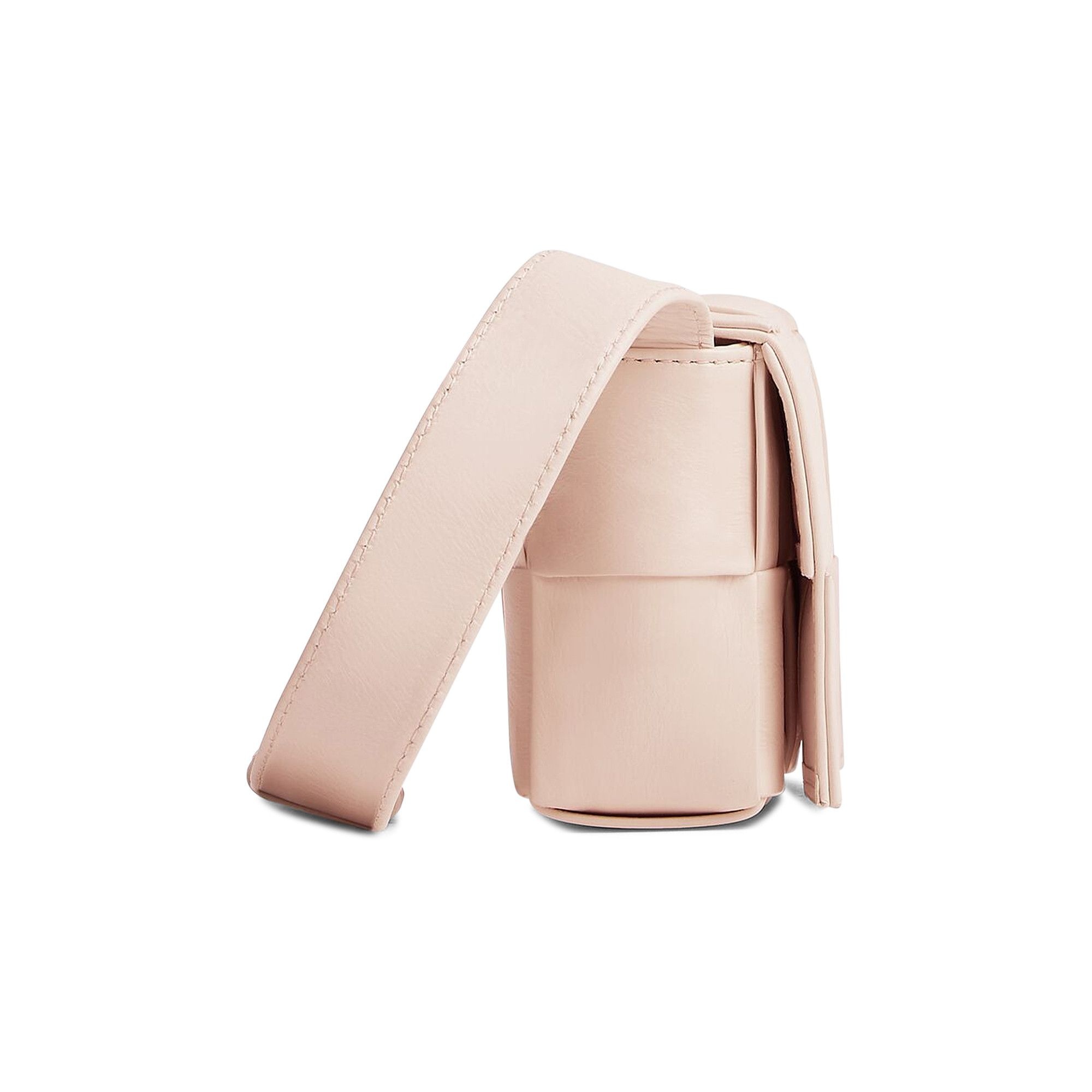 Bottega Veneta Mini Cassette Bag 'Melon/Washed Silver' - 3
