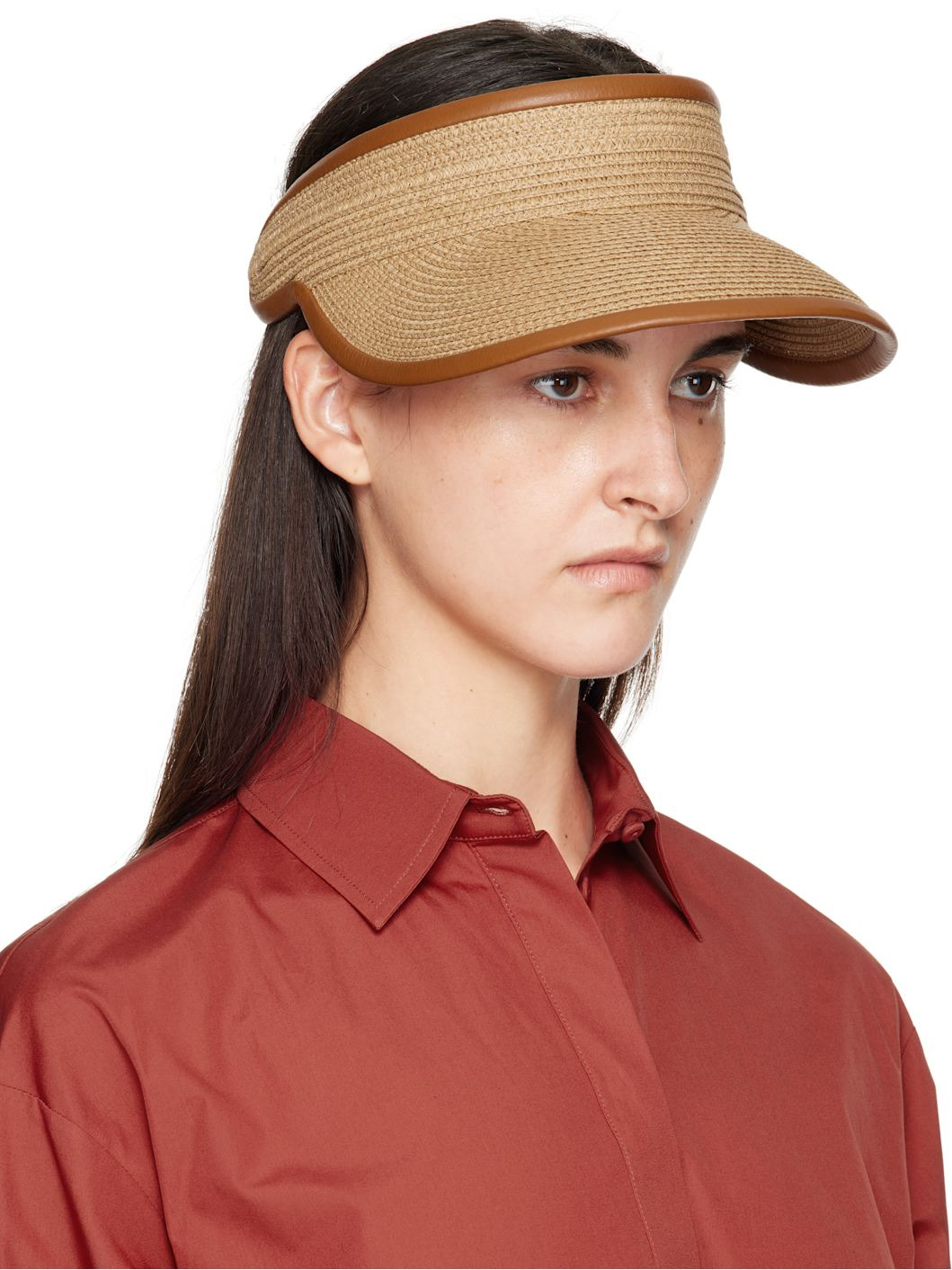 Beige Mogador Visor - 2