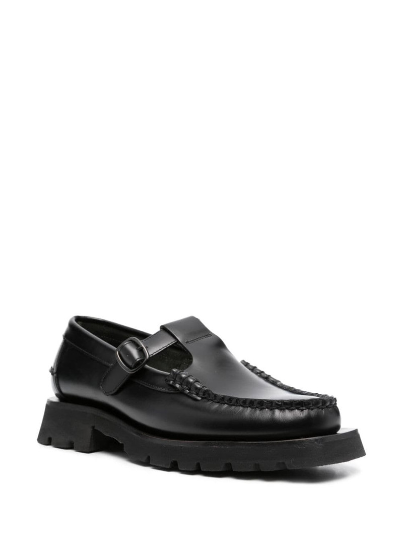 HEREU Alber patent leather loafers outlook