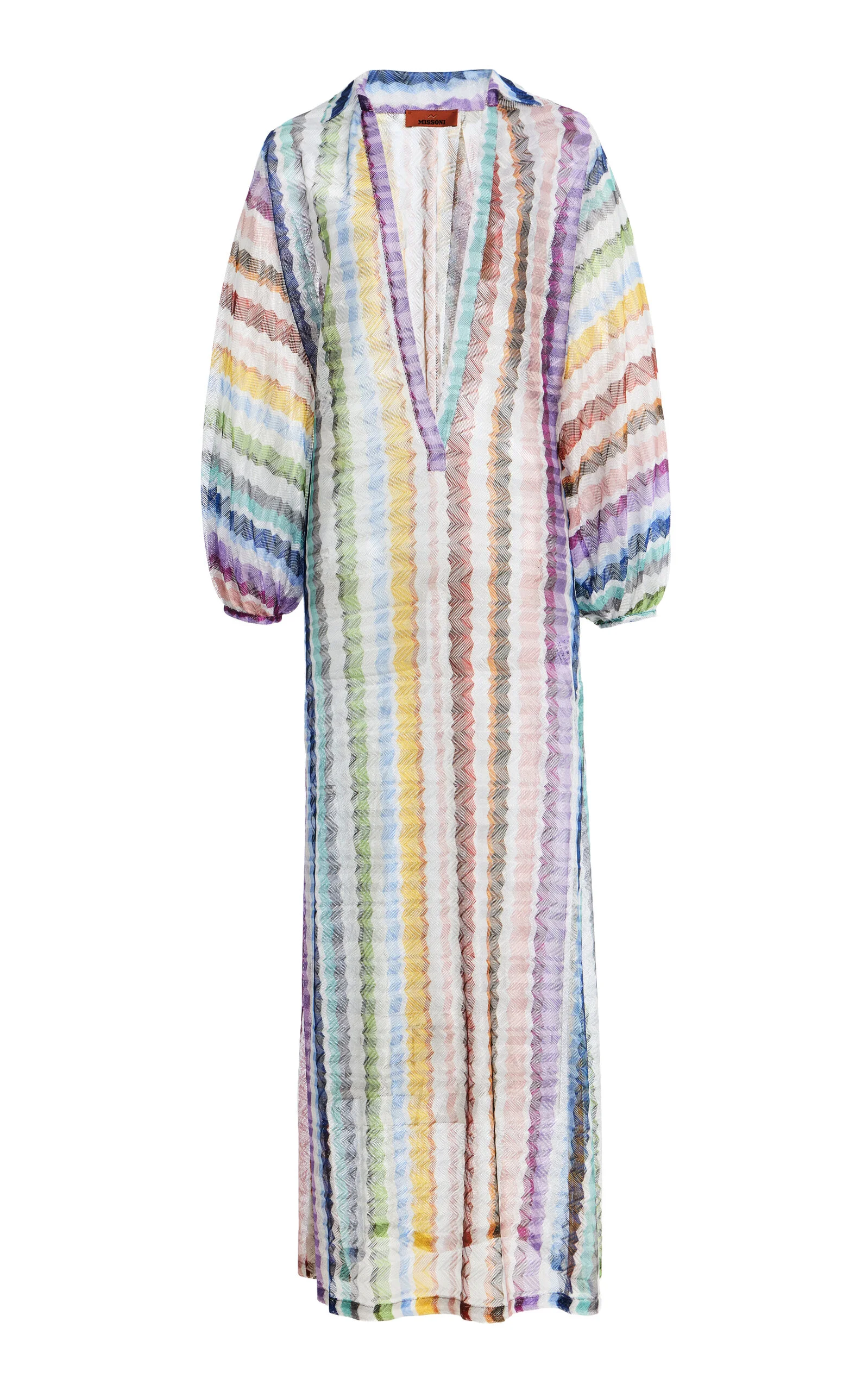 Knit Maxi Coverup Dress - 1