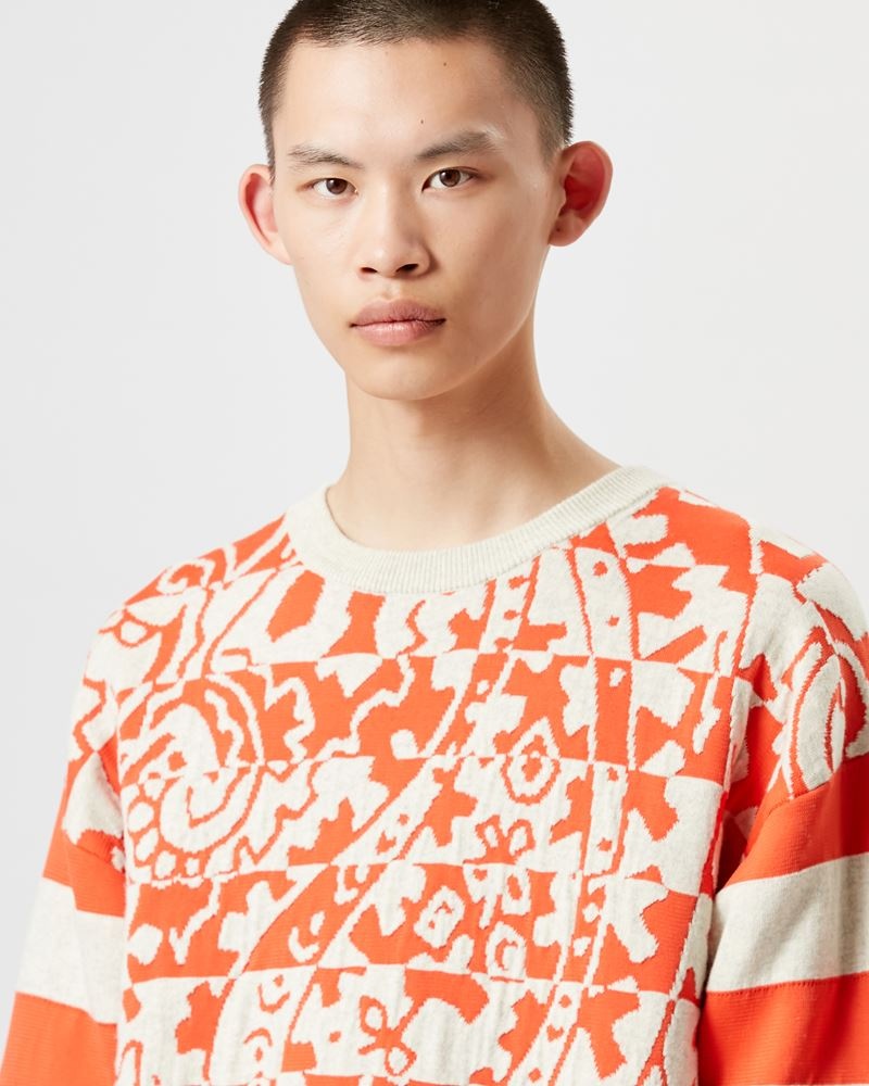 SLOAN JACQUARD SWEATER - 3