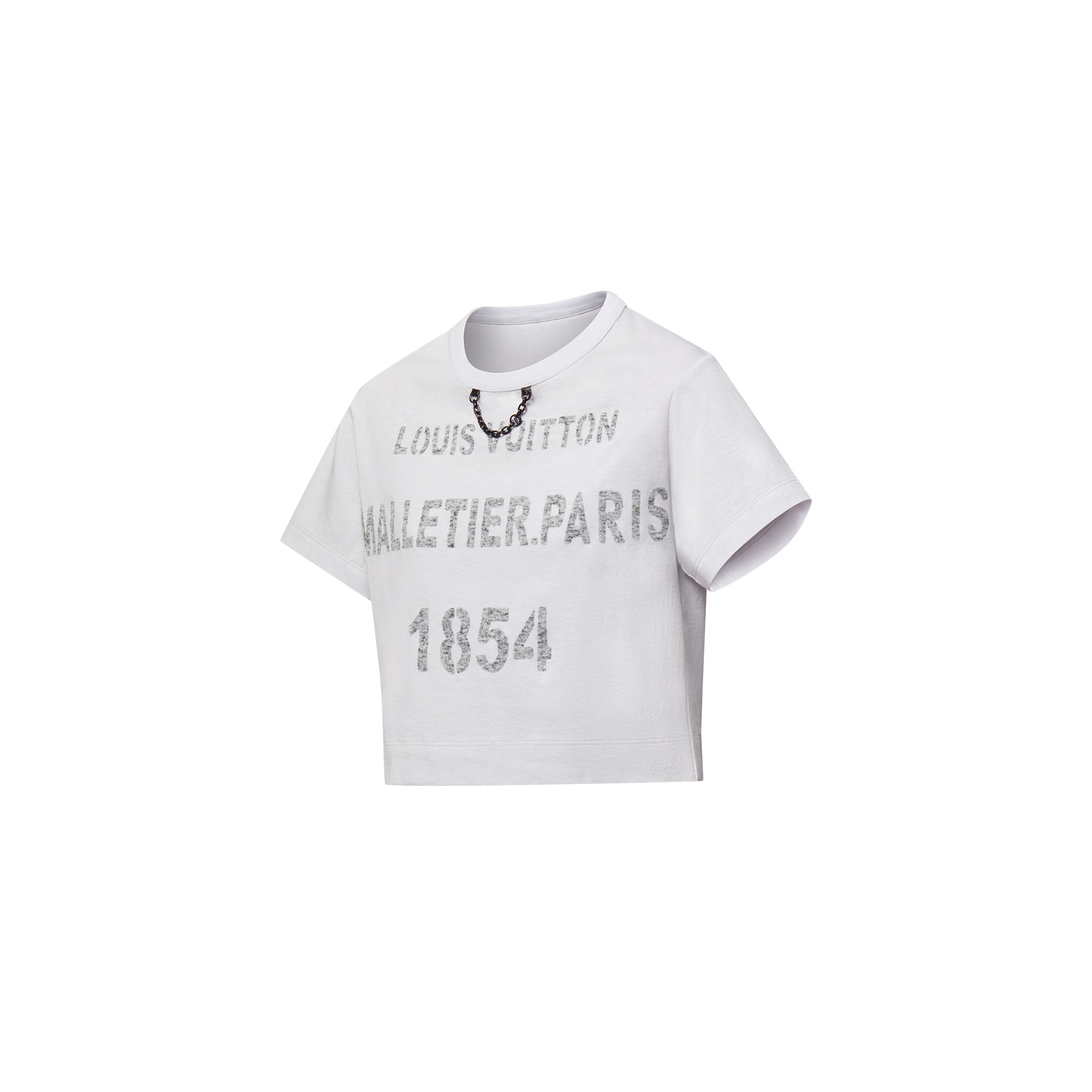 Stencil Signature Crop Top - 2