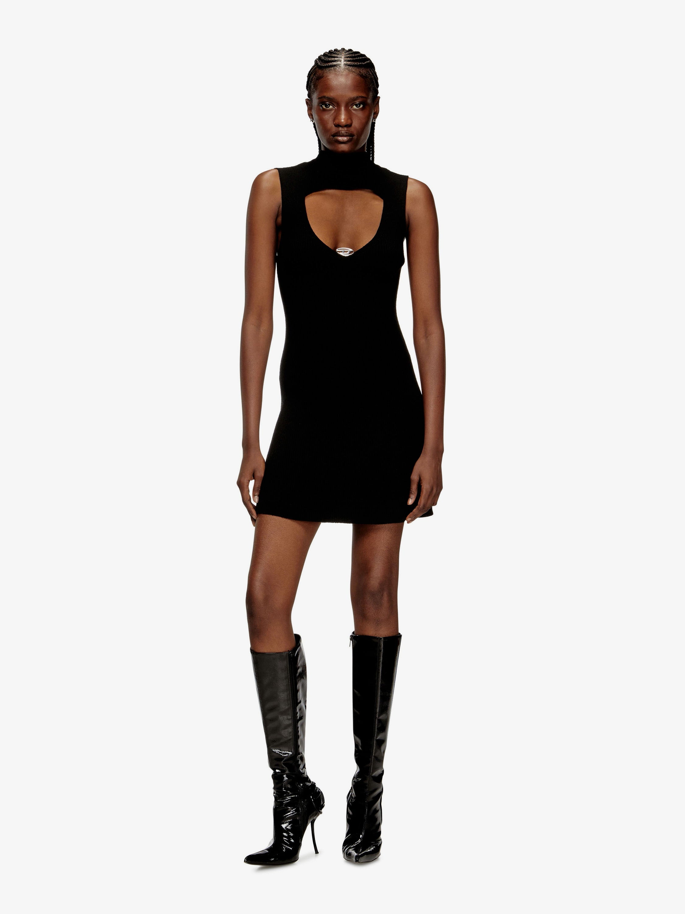 Diesel M-Oloni Wool Short Dress - 3