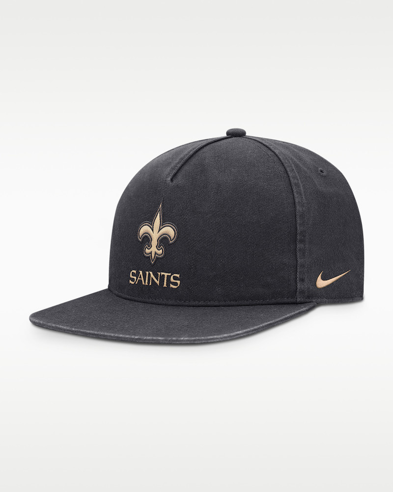 New Orleans Saints Pro Men's Nike NFL Adjustable Hat 1