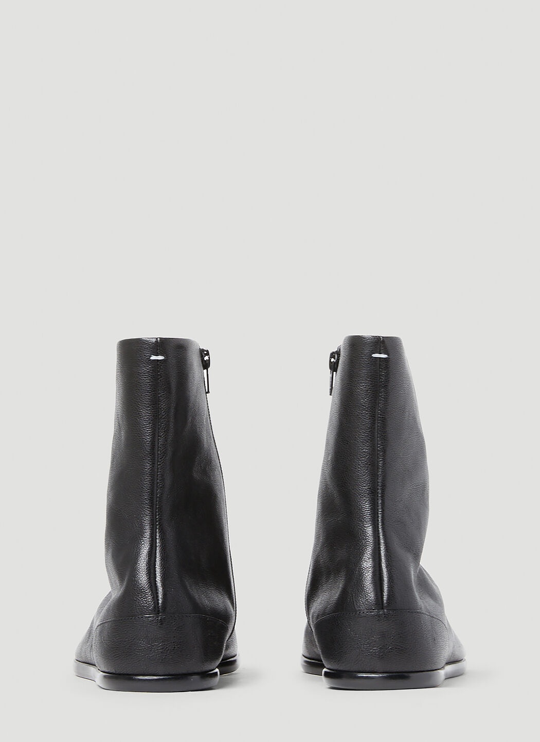Tabi Ankle Flat Boots - 4