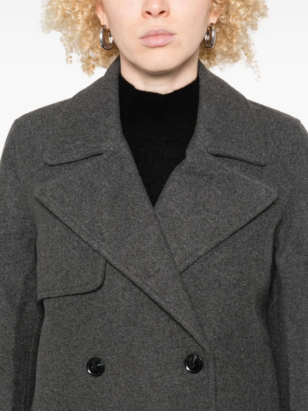wool-blend jacket - 5