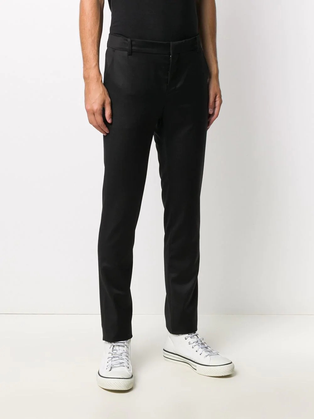 tailored slim-fit trousers - 3