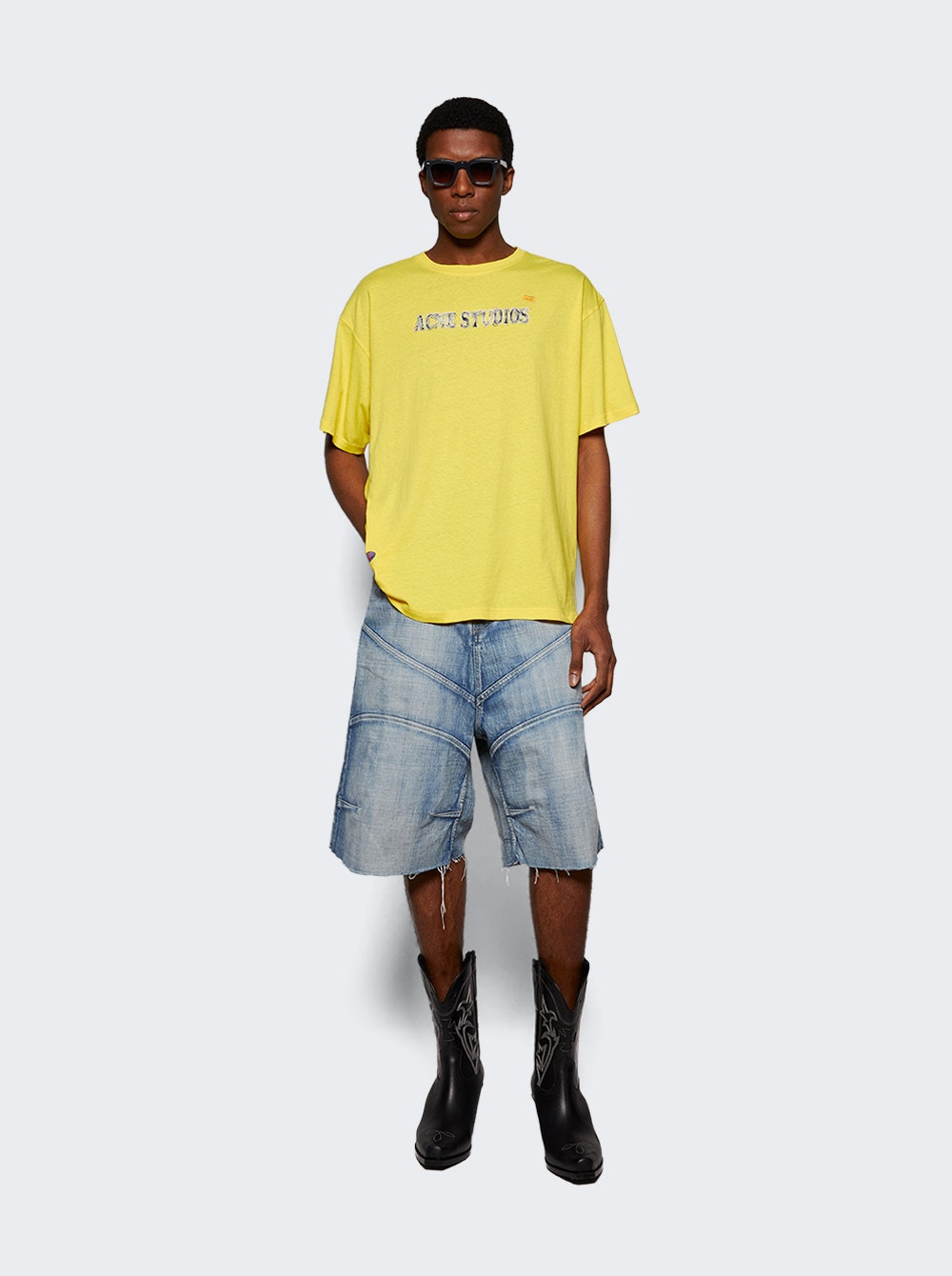 Logo Tee Bright Yellow - 5