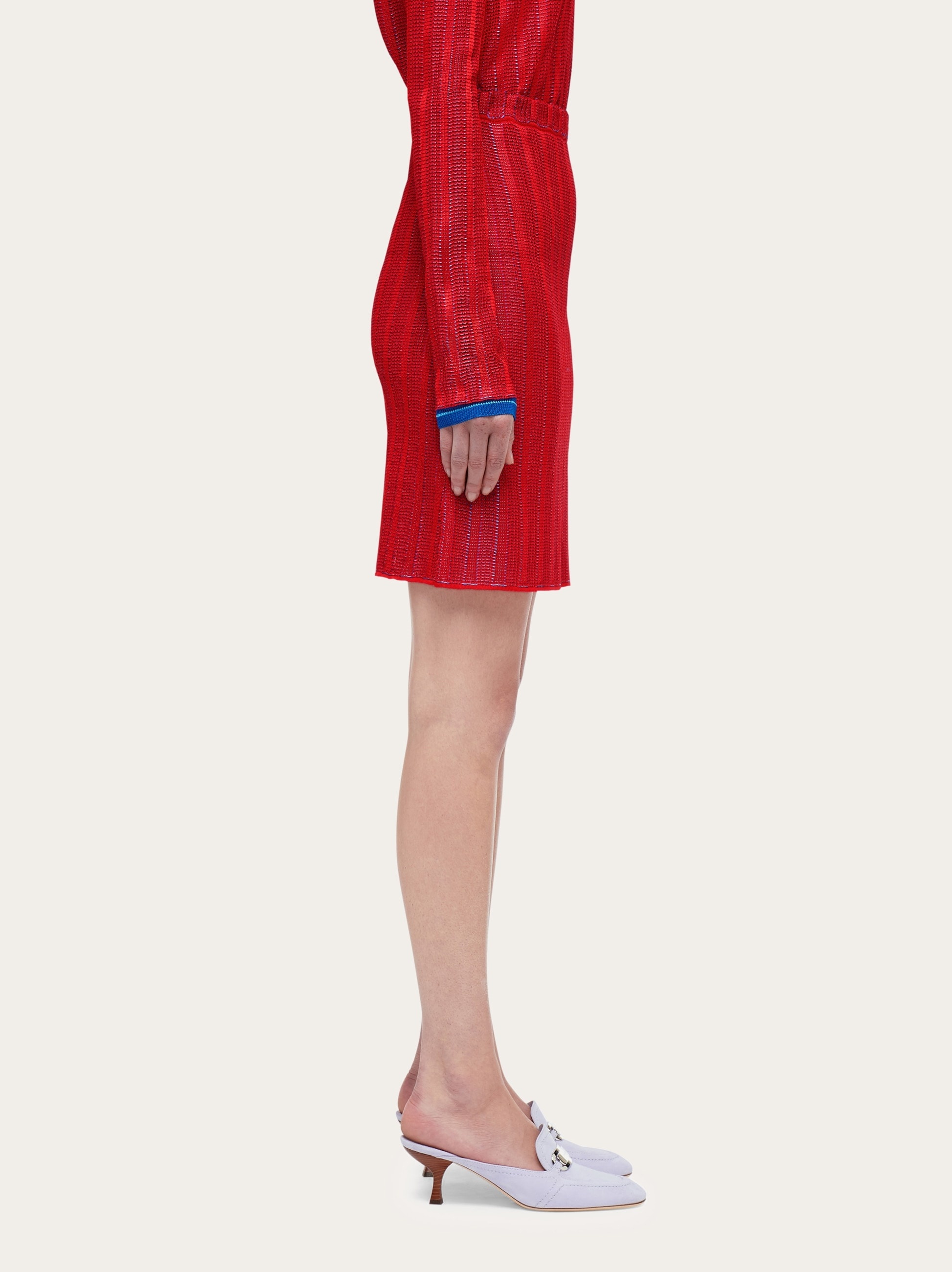 Knitted mini skirt - 3