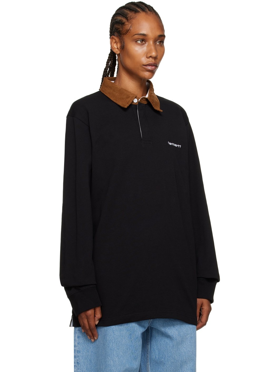 Black Cord Polo - 2