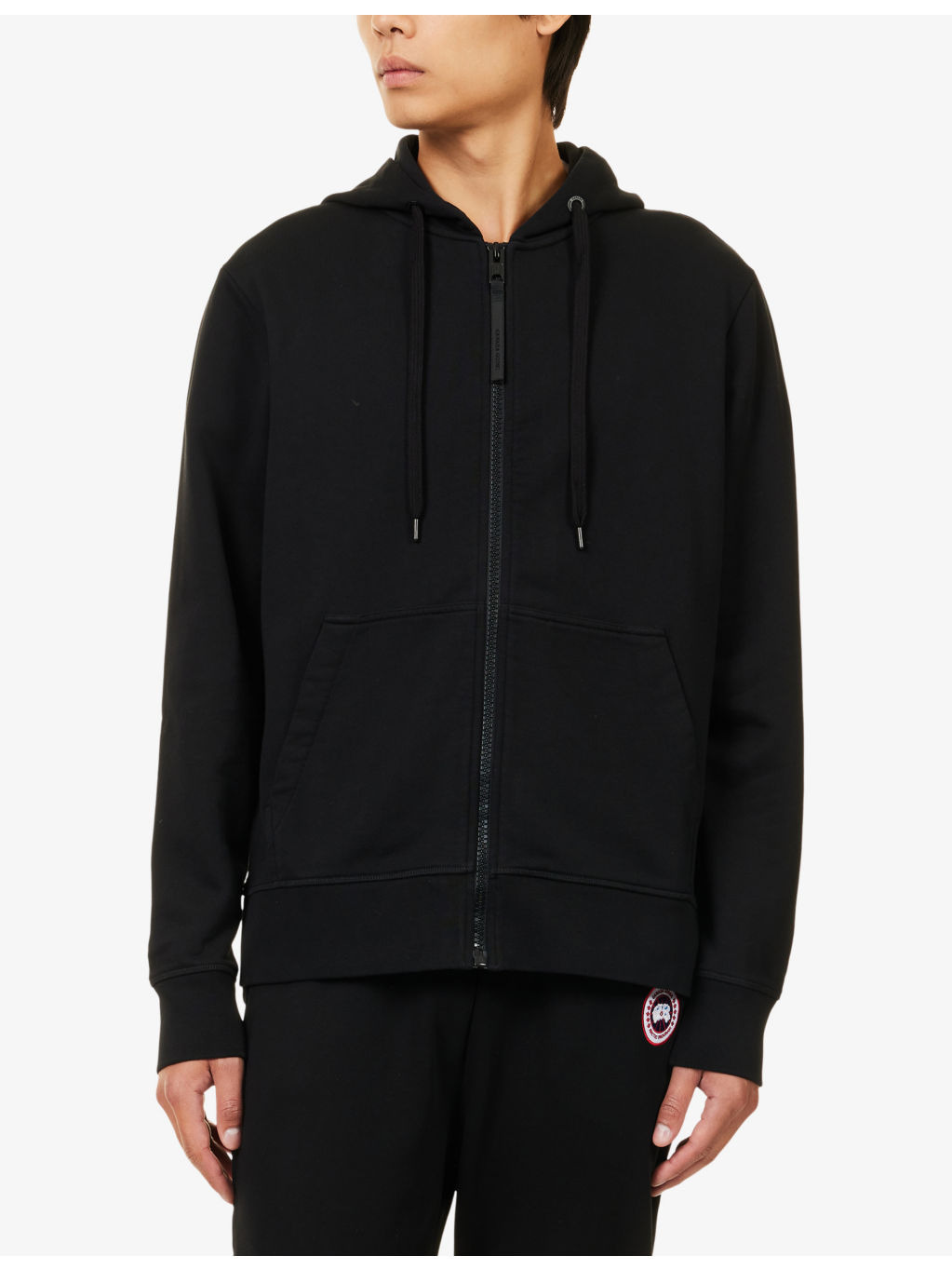 Huron Zipped Cotton-Jersey Hoody - 3
