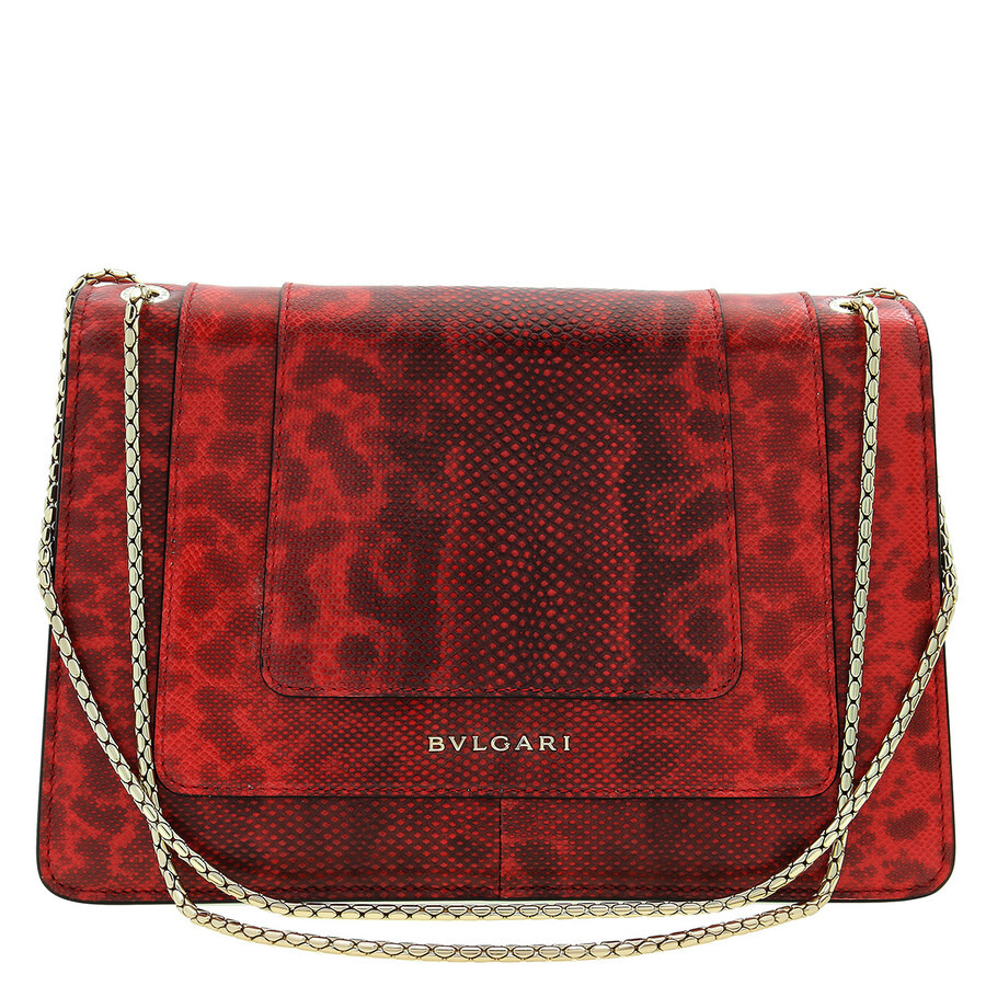 Bvlgari Serpenti Forever Shiny Karung Shoulder Bag - 3