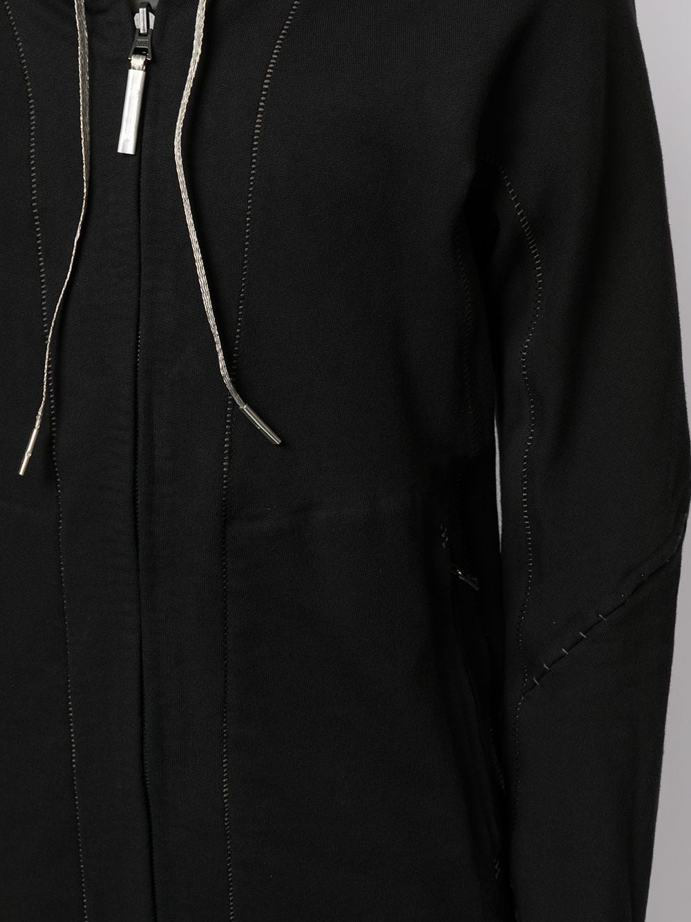 zip-up hooded jacket - 5