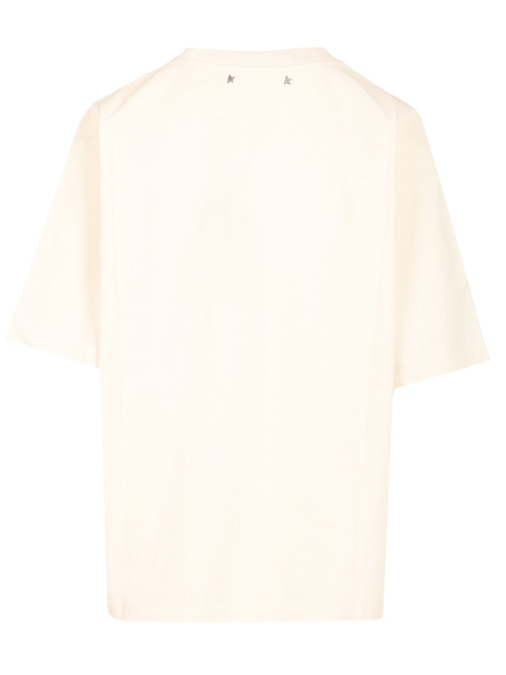 Journey W'S Boxy Gauze Cotton Jersey With Print T-Shirt White - 2