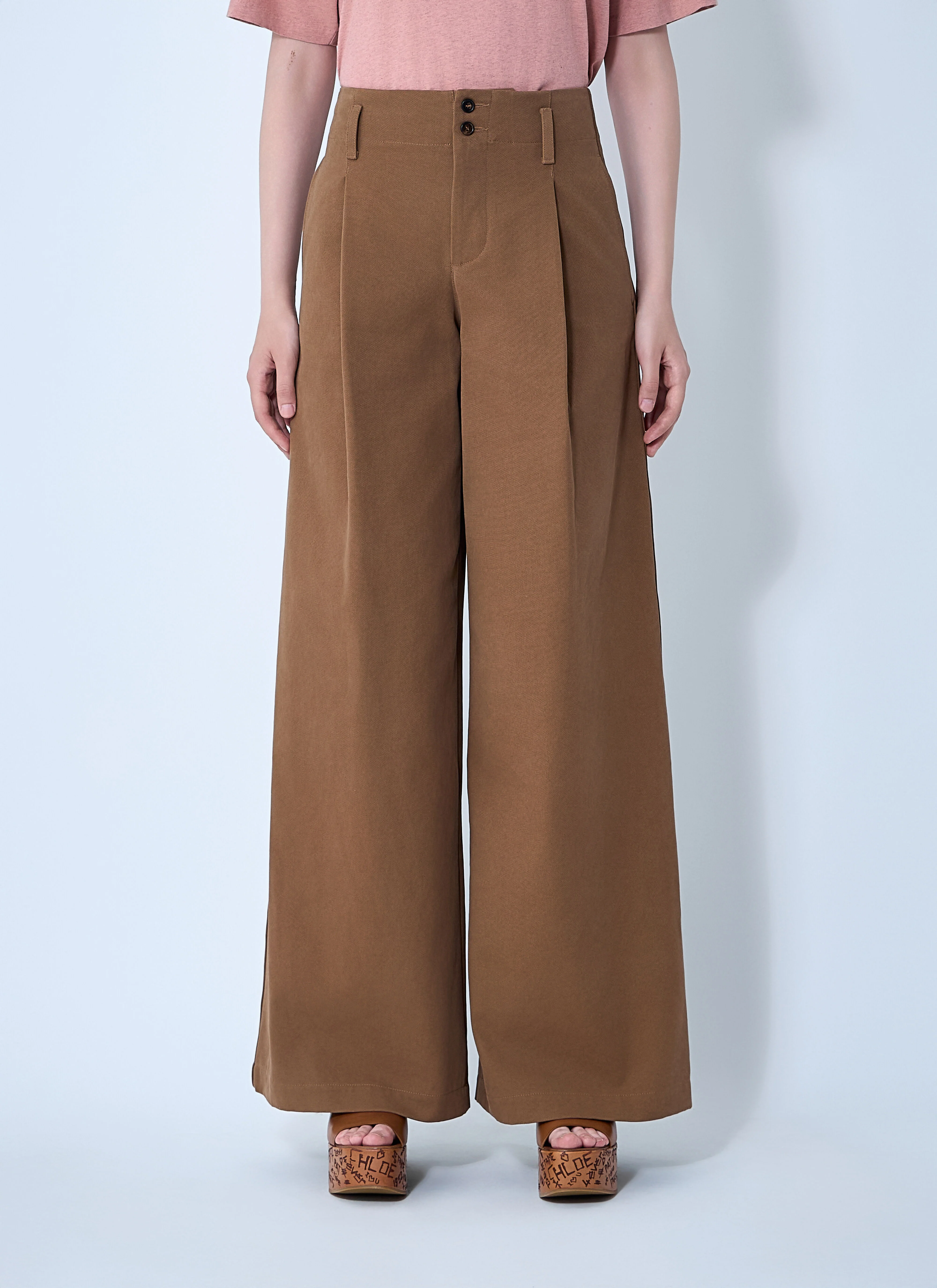 Cotton Canvas Pants - 1