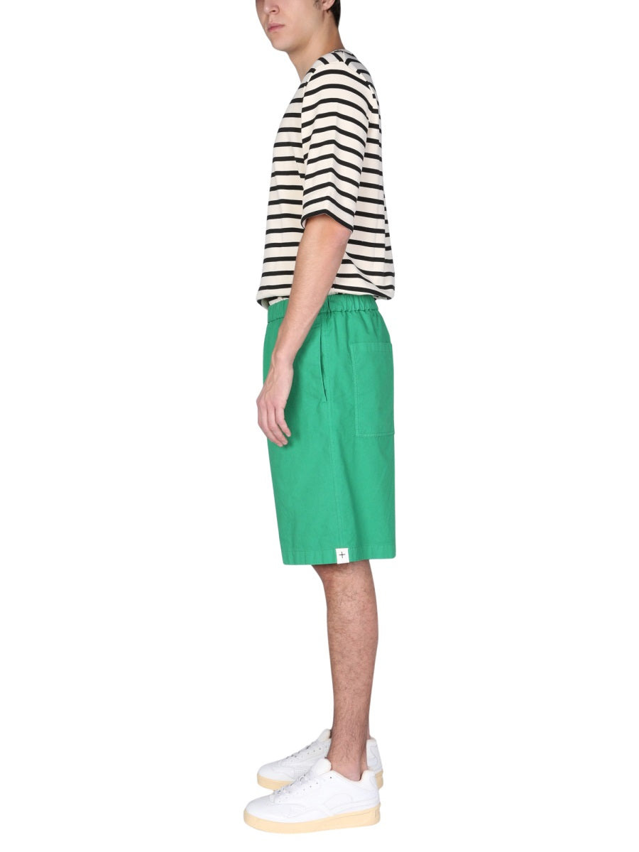 Jil Sander Men Relaxed Fit Bermuda - 2