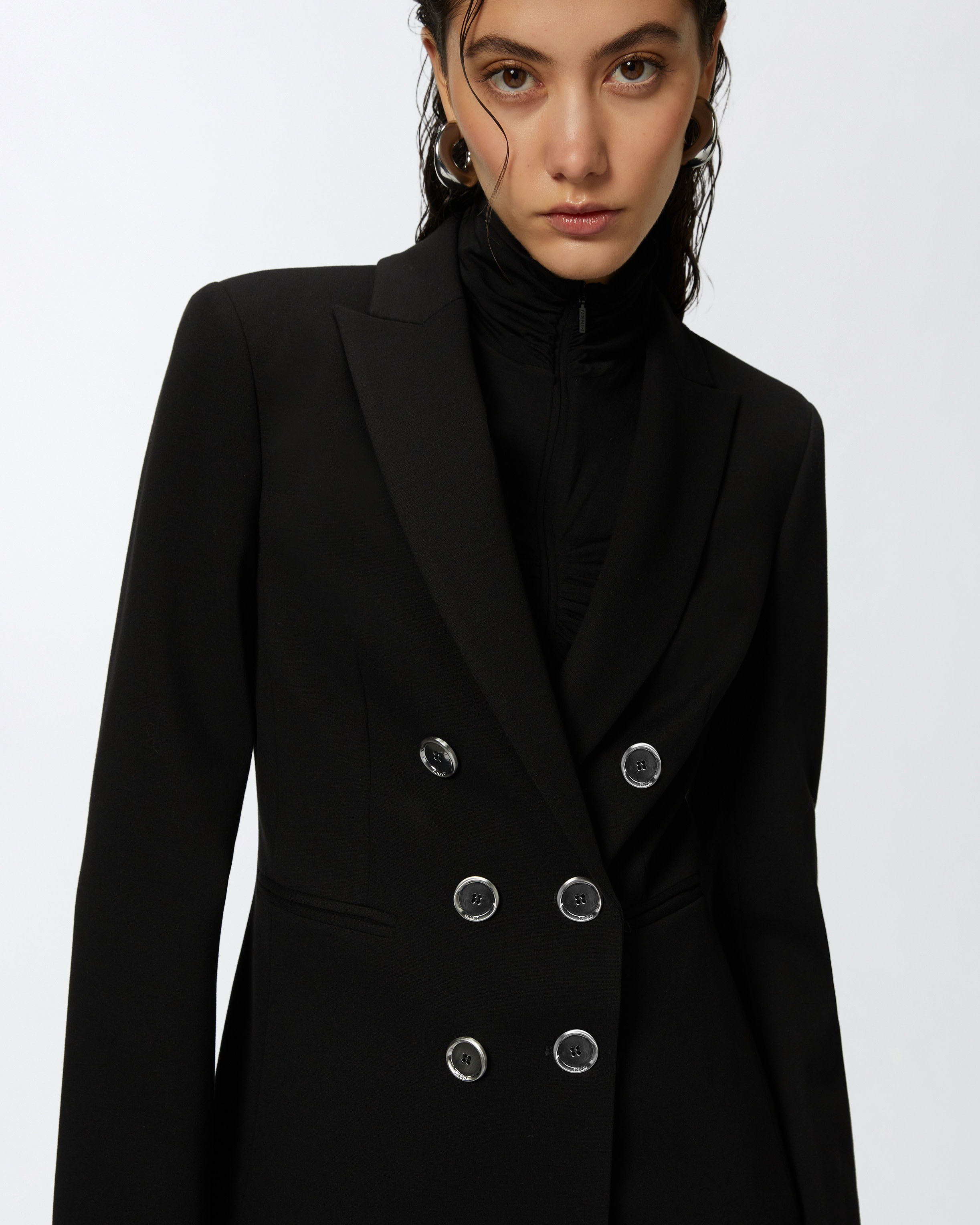 FULL MILANO-KNIT TECHNICAL FABRIC BLAZER - 5