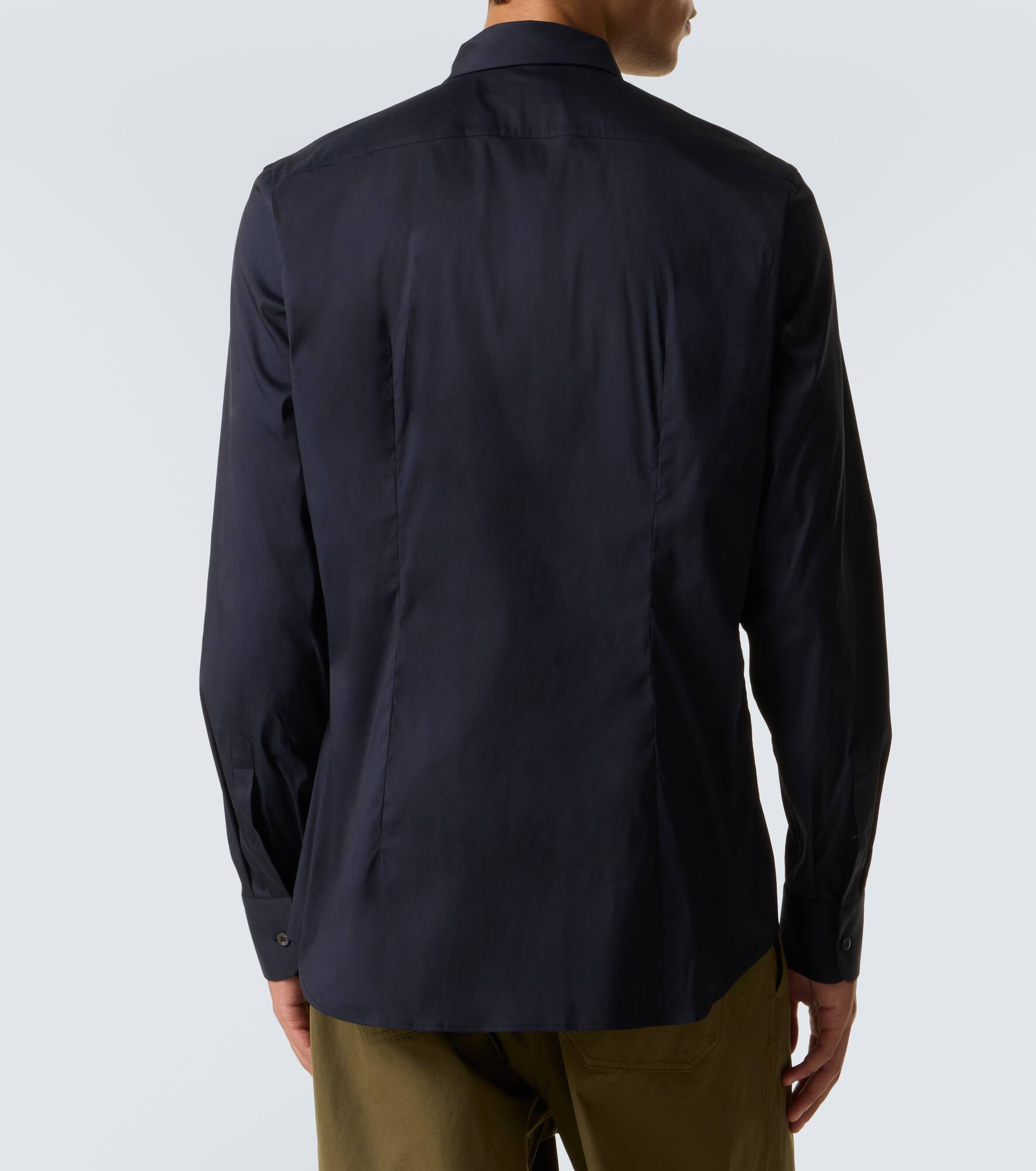 Cotton-blend shirt - 4