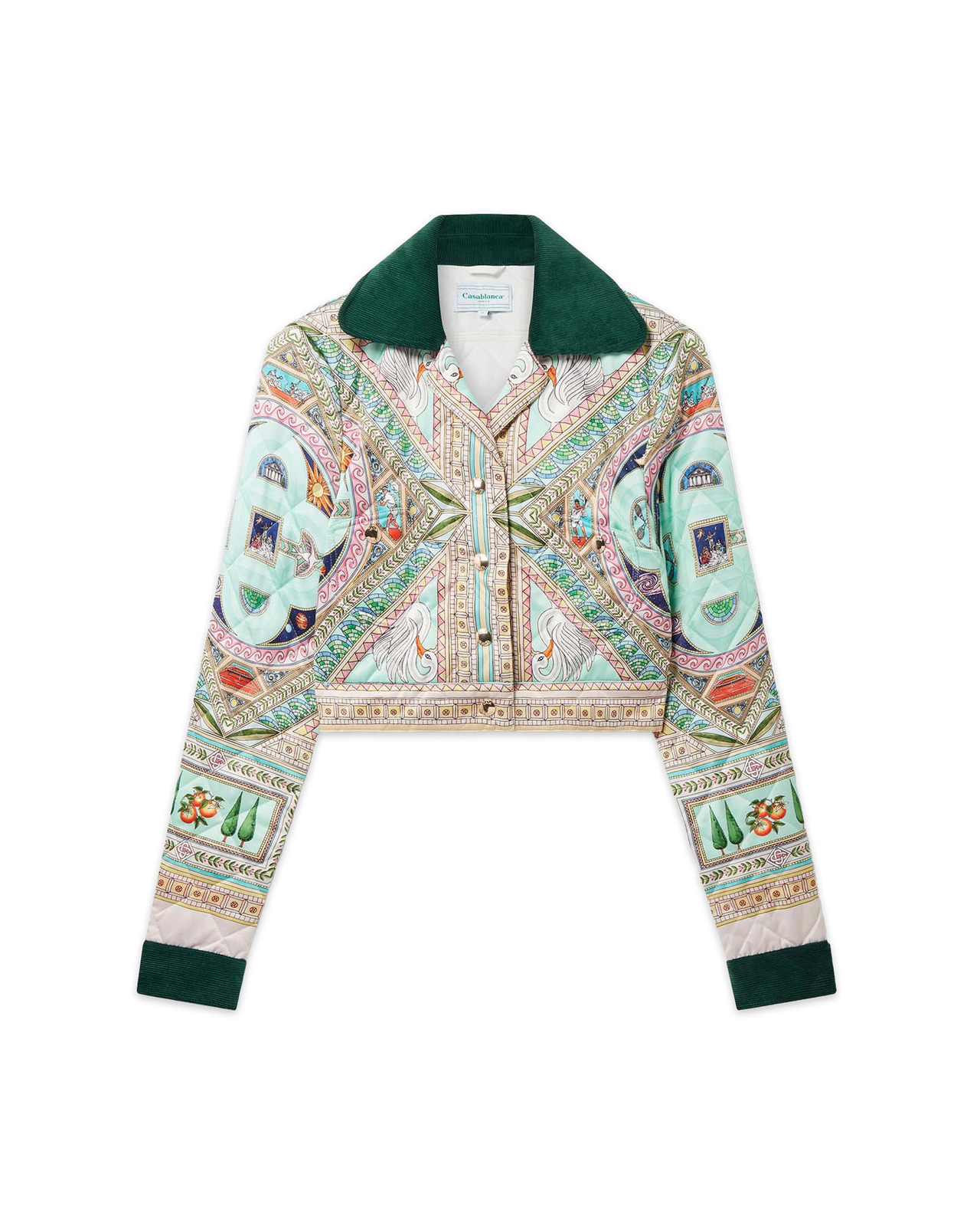 Le Labyrinthe Quilted Cropped Jacket - 1