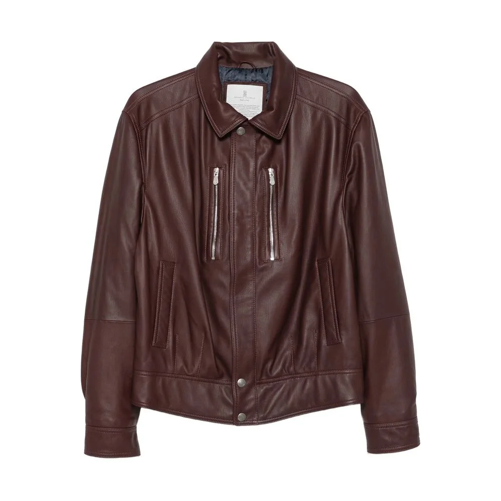 Brunello Cucinelli Leather Outerwears - 1