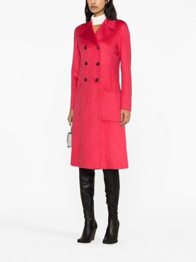Lanvin double-breasted cashmere coat outlook