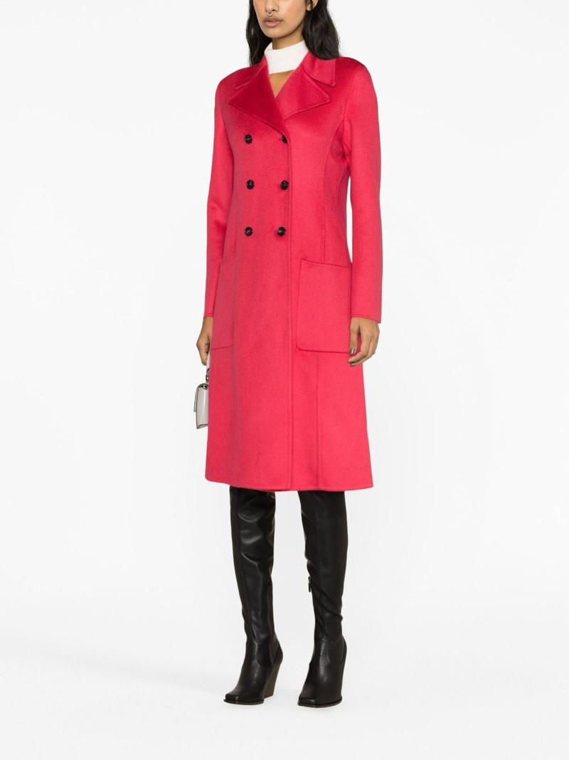 Lanvin double-breasted cashmere coat outlook
