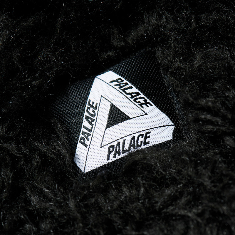 FURRY FLEECE JACKET BLACK 3