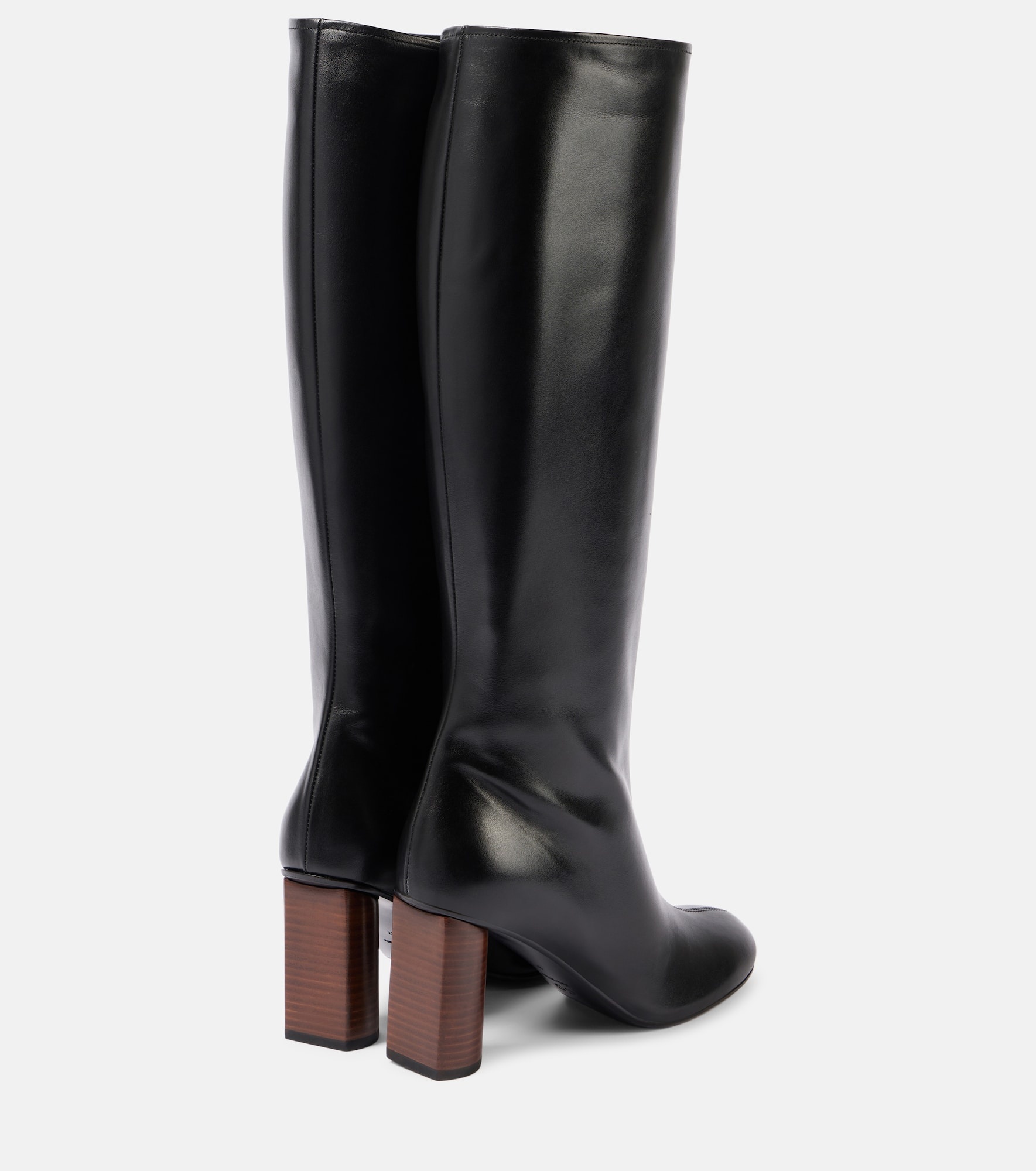 Leather knee-high boots - 2