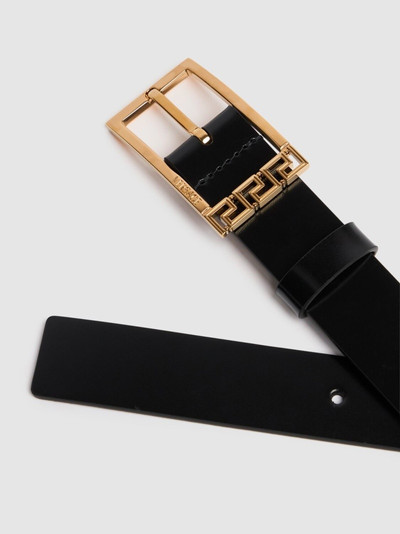 VERSACE 30mm Leather belt outlook