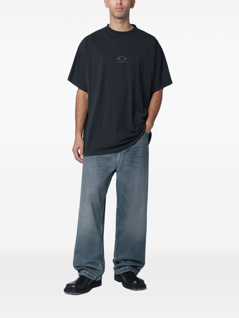 BALENCIAGA Loop Sports short-sleeve T-shirt outlook