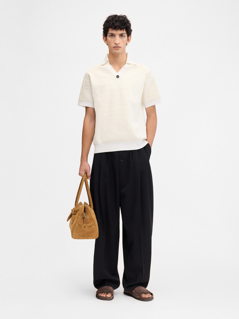 JACQUEMUS The Scala polo shirt outlook
