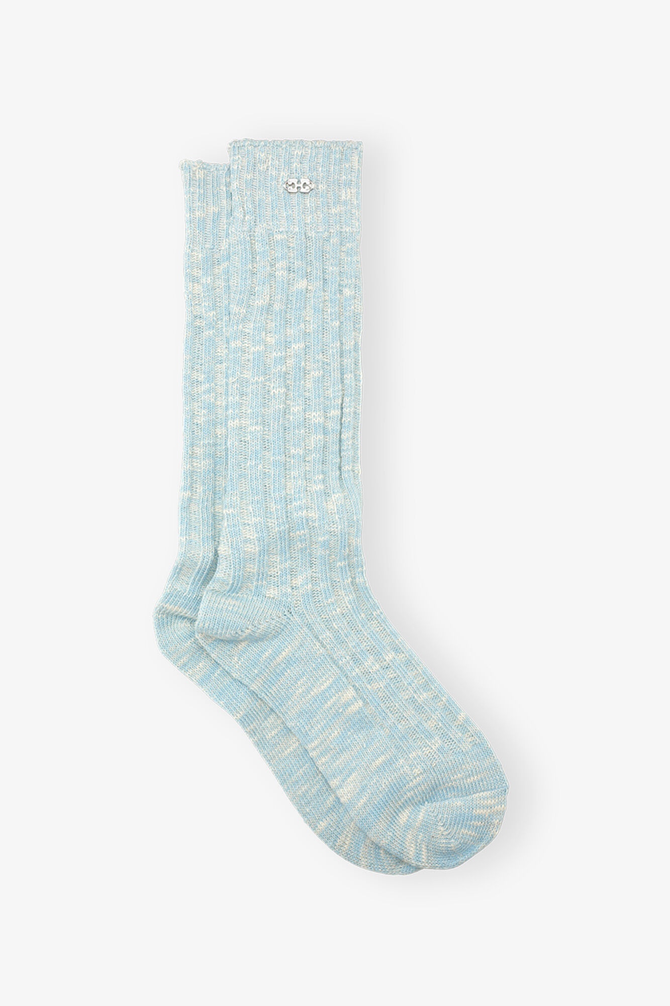 BLUE CHUNKY COTTON SOCKS - 1